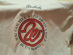 Weatherby circle brand T-shirt XXL $25