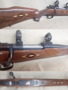 FN .270 Custom. Beautiful Southgate Custom. These rifles are very hard to find. Here is your chance to own a piece of history!! Complete with matching engraved Buehler rings and bases!! 100% POR